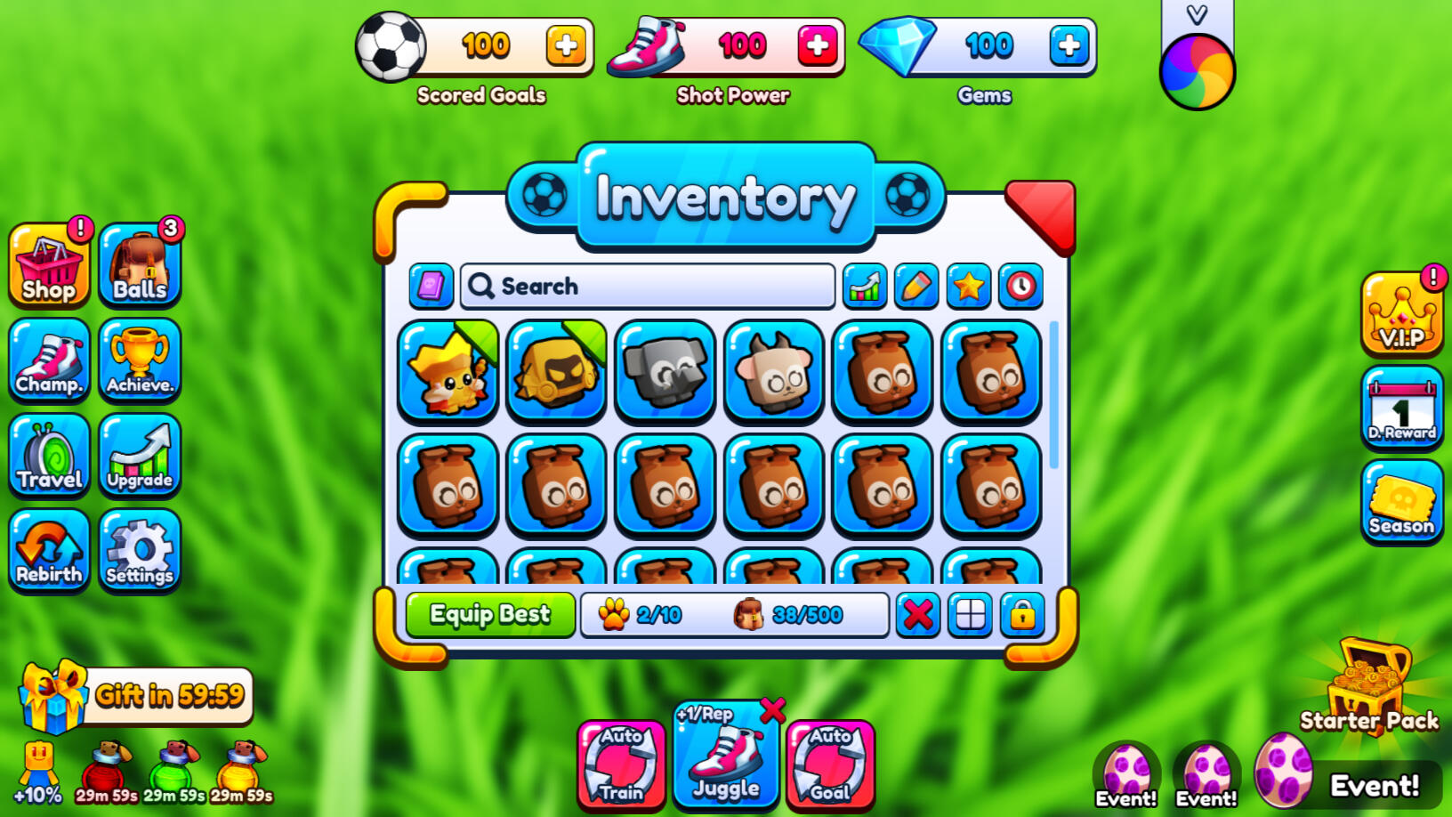 Inventory UI